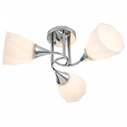 Потолочная люстра Escada Camellia 664/3P в стиле модерн, цвет хром
