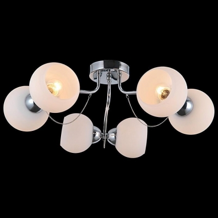 Потолочная люстра Illumico IL0035-6CSQ-79 CR в стиле модерн, цвет хром