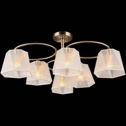 Потолочная люстра Illumico IL9481-6CSQ-19 AB в стиле модерн, цвет античная бронза