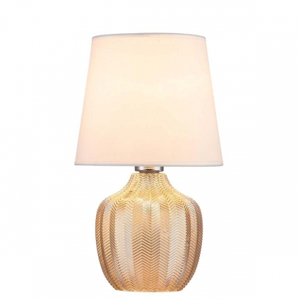 Настольная лампа Escada Pion 10194/L Amber в стиле модерн, цвет янтарный