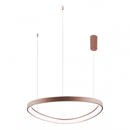 Подвесной светодиодный светильник Milosh Tendence 0686CL-38BR в современном стиле, цвет коричневый