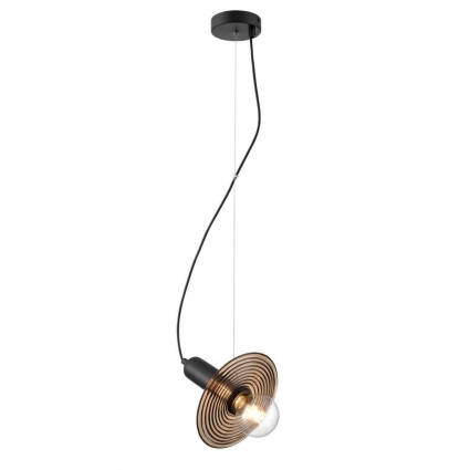 Подвесной светильник Vele Luce Gustoso VL5892P11 в стиле модерн, цвет черный