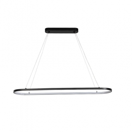 Подвесной светильник Crystal Lux PROXIMO SP42W LED L1100 BLACK в стиле модерн, цвет черный
