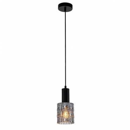 Подвесной светильник Escada Rain 10189/1S Black в стиле лофт, цвет дымчатый