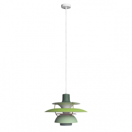 Подвесной светильник Loft IT Floret 10113 Green цвет зеленый, мощность 40 Вт