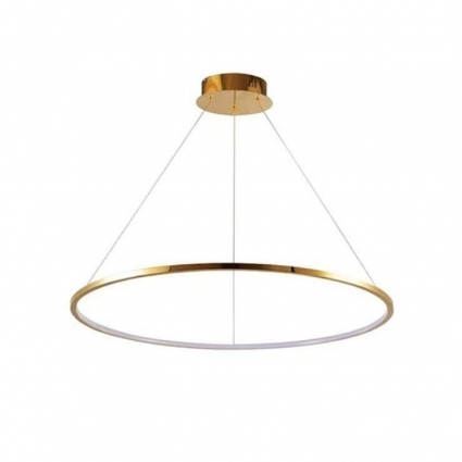 Подвесной светодиодный светильник Milosh Tendence 0838CL-48GD в современном стиле, цвет золотой