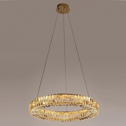 Подвесной светодиодный светильник Newport 8260 8262/S gold new М0066968 цвет золотой, мощность 48 Вт