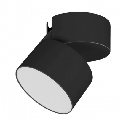 Потолочный светодиодный светильник Arlight SP-Rondo-Flap-R95-16W Day4000 028157 в современном стиле, цвет черный