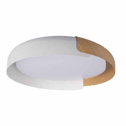 Потолочный светодиодный светильник Loft IT Coin 10198 White цвет белый, мощность 28 Вт