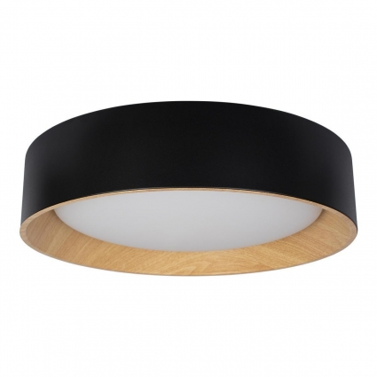 Потолочный светодиодный светильник Loft IT Coin 10202 Black в современном стиле, цвет черный