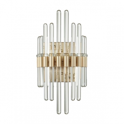 Настенный светильник Odeon Light Hall Stika 4988/2W в стиле модерн, цвет золотой