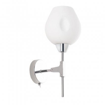 Бра Arte Lamp Yuka A4103AP-1CC в стиле Хай-тек, цвет белый, мощность 60 Вт