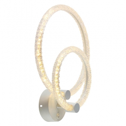 Настенный светодиодный светильник Profit Light 8024/2W WHT в стиле модерн, цвет белый
