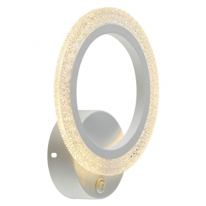 Настенный светодиодный светильник Profit Light 8086/1W WHT в стиле модерн, цвет белый