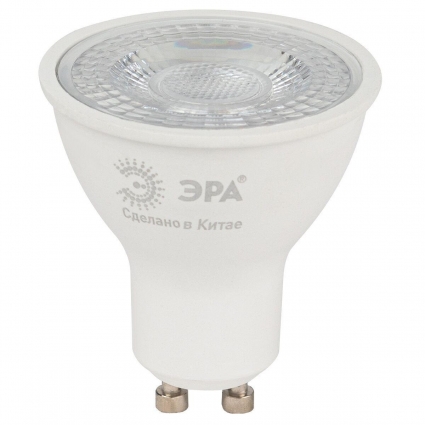 Лампа светодиодная ЭРА LED Lense MR16-8W-827-GU10 Б0054941 цвет белый
