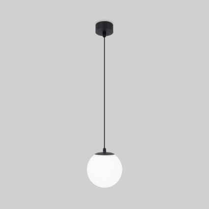Уличный подвесной светильник Elektrostandard Sfera 35158/H черный 4690389187902 в современном стиле, цвет белый
