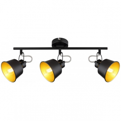 Rivoli Спот Rivol Evelyn 7064-703 Б0055369 в стиле модерн, цвет черный, мощность 120 Вт