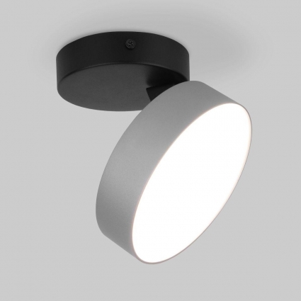 Светодиодный спот Elektrostandard Pila 25135/Led серебро 4690389187582 в стиле Хай-тек, цвет серебро
