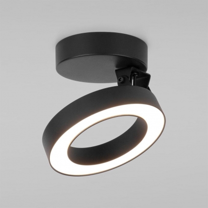 Светодиодный спот Elektrostandard Spila 25105/Led черный 4690389187544 в стиле Хай-тек, цвет черный