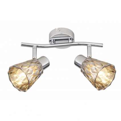 Rivoli Спот Rivol Florrie 7065-702 Б0055372 в стиле модерн, цвет никель, мощность 80 Вт