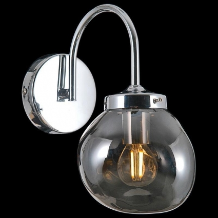 Бра Illumico IL0028-1WSQ-79 CR в стиле лофт, цвет хром, мощность 40 Вт