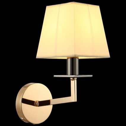 Бра Illumico IL6173-1W-17 BK GD в стиле модерн, цвет золотой, мощность 40 Вт