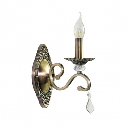 Бра Seven Fires Aelita WD3529/1W-AB-CL в замковом стиле, цвет античная бронза, мощность 60 Вт