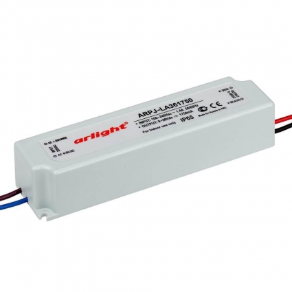 Драйвер Arlight ARPJ-LA361750 9-36V 63W IP65 1,75A 011672, цвет серый