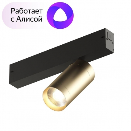 Трековый светодиодный светильник Denkirs Smart Spot DK8010-BG в современном стиле, цвет матовое золото