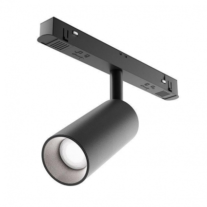 Трековый светодиодный светильник Maytoni Technica Focus Led TR032-2-5W4K-W-B в современном стиле, цвет черный