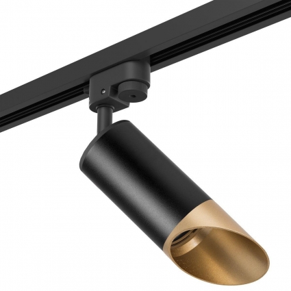 Трековый светильник Lightstar Rullo (214437+592057+201440) R1T437140 в стиле Хай-тек, цвет черный