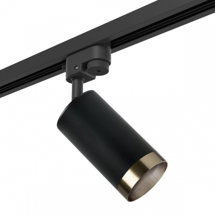 Трековый светильник Lightstar Rullo (214437+592057+203431) R1T437431 в стиле Хай-тек, цвет черный