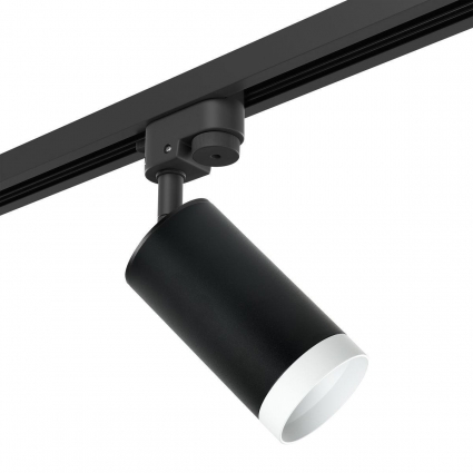 Трековый светильник Lightstar Rullo (214437+592057+203436) R1T4373436 в стиле Хай-тек, цвет черный