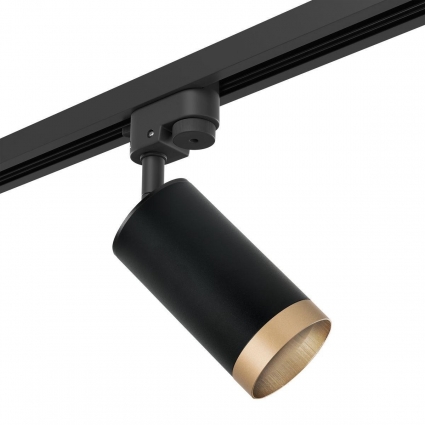 Трековый светильник Lightstar Rullo (214437+592057+203440) R1T43740 в стиле Хай-тек, цвет черный