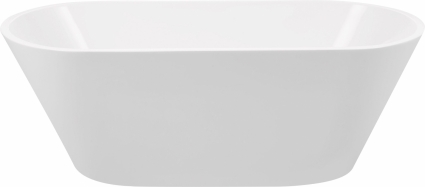 Акриловая ванна BelBagno BB61-1700-W0 170x75 овальная, отдельностоящая