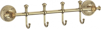Крючок Savol 58b S-005874B золото, 40 см в стиле ретро