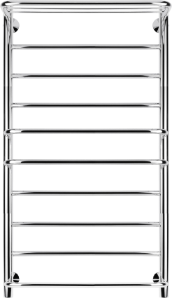 Полотенцесушитель водяной Secado Верона 2 100x50, хром, лесенка, 12 секций