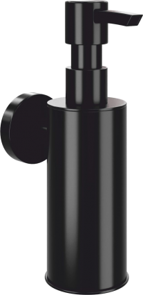 Дозатор Wasserkraft K-1399Black черный подвесной,  в современном стиле