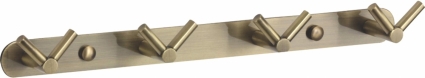 Крючок Savol S-007224C бронза, 35 см в современном стиле