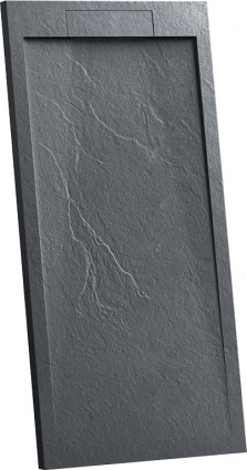 Поддон для душа Vincea VST-4SRL8012A 120x80 антрацит прямоугольный, низкий