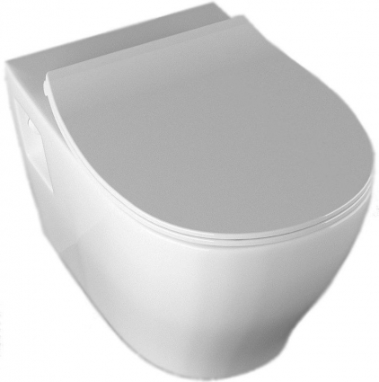 Подвесной унитаз ISVEA Soluzione II 10MY02001SV белый овальный, 36x52.5 см