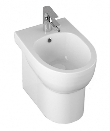 Напольное биде ISVEA  Absolute 10AB42001SV белое цвет белый, овальное, 34.7x50 см