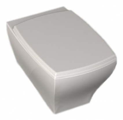 Подвесной унитаз ISVEA Palazzio 10PZ02001SV белый прямоугольный, 36x53.5 см
