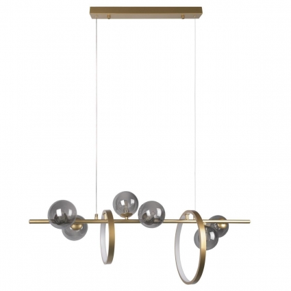 Подвесная люстра Loft IT Molecule 10139/900L в стиле Хай-тек, цвет дымчатый