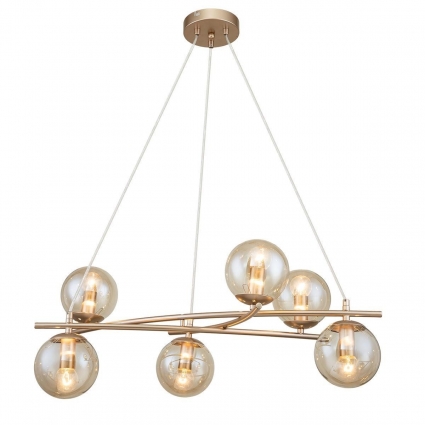 Подвесная люстра Escada Balance 1119/6S Gold в стиле модерн, цвет золотой