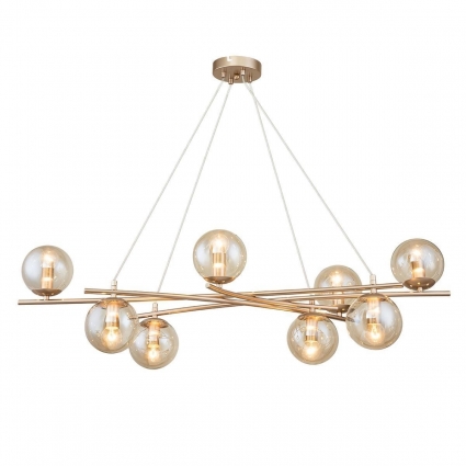 Подвесная люстра Escada Balance 1119/8S Gold в стиле модерн, цвет золотой