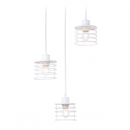 Подвесная люстра Ambrella light Traditional TR8078 цвет белый, мощность 120 Вт