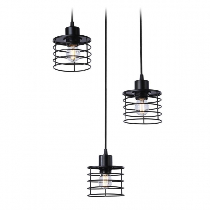 Подвесная люстра Ambrella light Traditional TR8081 в современном стиле, цвет черный