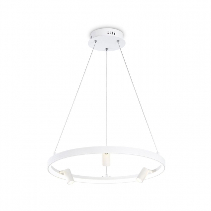 Подвесная светодиодная люстра Ambrella light Comfort Line FL5281 в стиле Хай-тек, цвет белый