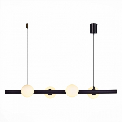 Подвесная люстра ST Luce Asolo SL1185.403.04 в стиле Хай-тек, цвет белый